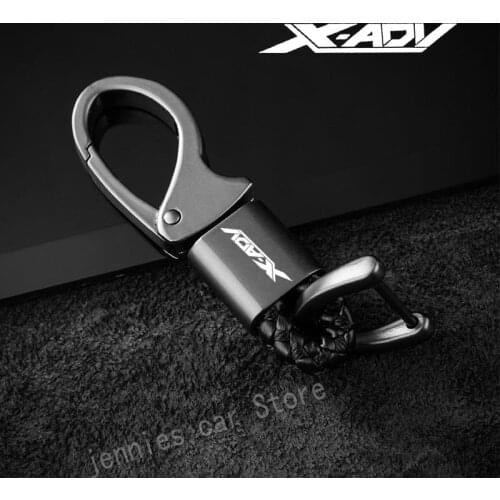 For Honda XADV NC750X X ADV NC 750 X 2017 2018 2019 2020 Motorcycle Accessories Keyring Metal Key Ring Keychain Private custom