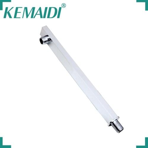 KEMAIDI Shower Arm Bathroom Wall Mount 24" Shower Extension Pipe Designed banho de banheira Bathroom Shower Head Accessaries