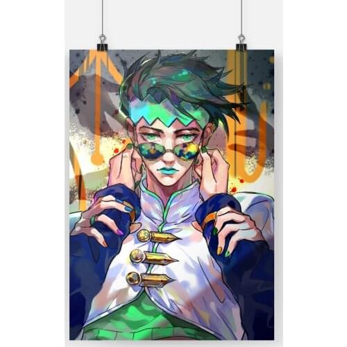Wall Art Home Decoration Rohan Kishibe Canvas Paintings Jojo S Bizarre Pictures HD Prints Japan Anime Modular Poster Living Room
