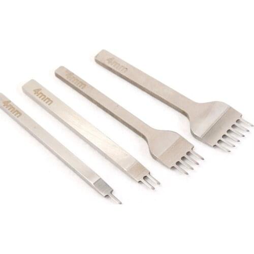 Newly Spacing Punch Tool Set Leathercraft Tools Hole Punch Setting Tool Lacing Stitching Sewing For Home