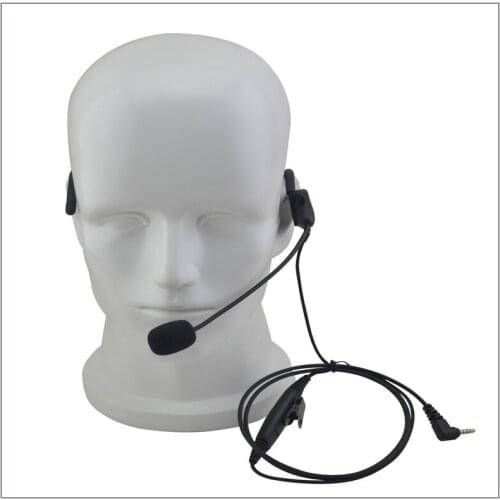 One-Wired Behind-the-head style headset 3.5mm 1-pin Y plug Earpiece for Vertex VX160, VX-168,VX-5R,Yaesu FT-50R,FT-60R,FT-250R