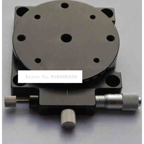 Manual Rotating Platform RS60-L High Precision R-axis Adjustment Rotary Tester Sliding Table Load 29.4N (3kgf) 60MM Hot Selling