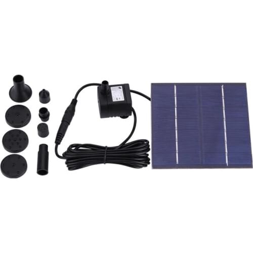 Solar Power Floating Fountain Water Pump For Garden Pond Pool Fish Tank Landscape Pool Garden Solar Power Decorative Fountain