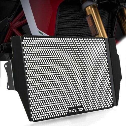 Motorcycle Radiator Guard Grille Protector Cover For Ducati Multistrada 1200 2010 - 2014 Multistrada 1200S Pikes Peak 2012-2014
