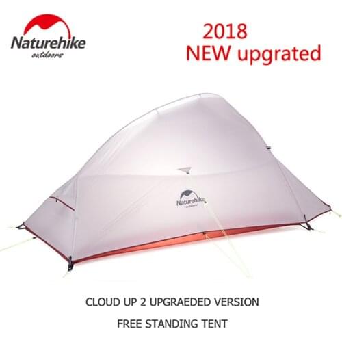 Naturehike 2018 New Cloud Up 2 Updated Version Outdoor 2 Person Ultralight Camping Tent Free Standing