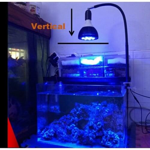 Vertical Irradiate 36W customized colors aquarium led lighting With support frame Coral lights seawater tank illumination