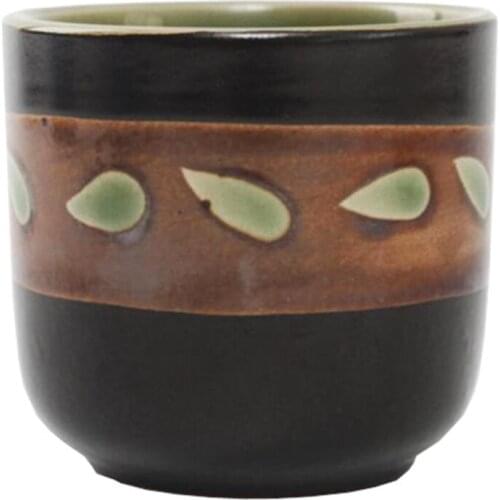 Vintage Water Mug Coarse Pottery Tea Mug Drinkware Home Decor Tea Bowl Master Cup 250ml Japanese Coffee Milk Tea Cups Teaware