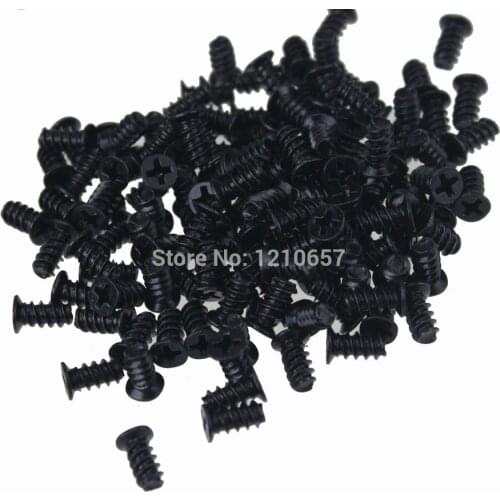 5000Pieces Lot New Black 5x10mm 4cm Screw For PC Computer Case Fan Screw