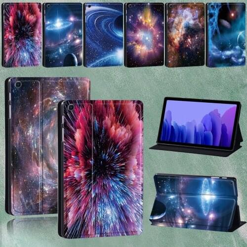 Starry Sky Series Case for Samsung Galaxy Tab A7 10.4 2020 for Galaxy Tab A7 SM-T500 T505 Tablet Case + Free Stylus