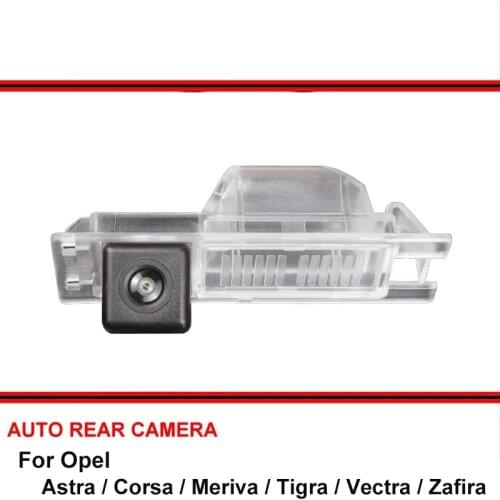 For Opel Vauxhall Astra Corsa Meriva Tigra Vectra Zafira HD Car Reverse Backup Rearview Parking Rear View Camera Night Vision