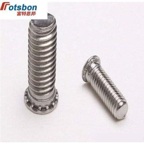 FHS-M4-5 Round Head Studs Self-clinching Blind Rivet Protruding Stud Clinch Pin Screw Platen Screws Sheet Metal Vis PEM Standard