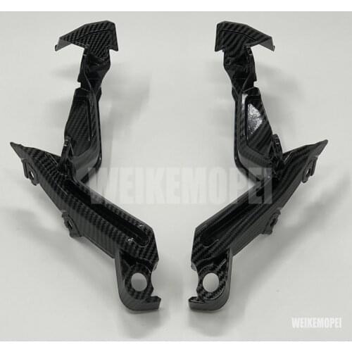 MT-09 17 18 19 Carbon Fiber Painted Fairing Nose Turn signal Fixed bracket Fit For YAMAHA MT09 FZ09 2017 2018 2019