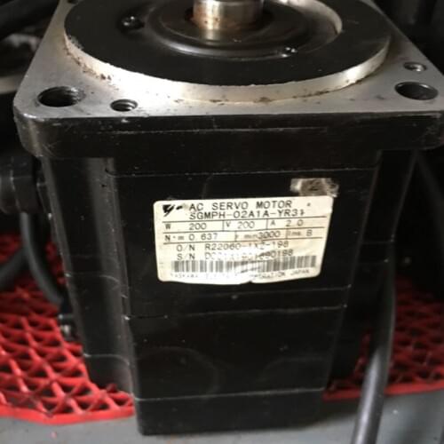 Used Tested Working SGMPH-02A1A-YR31 AC SERVO MOTOR