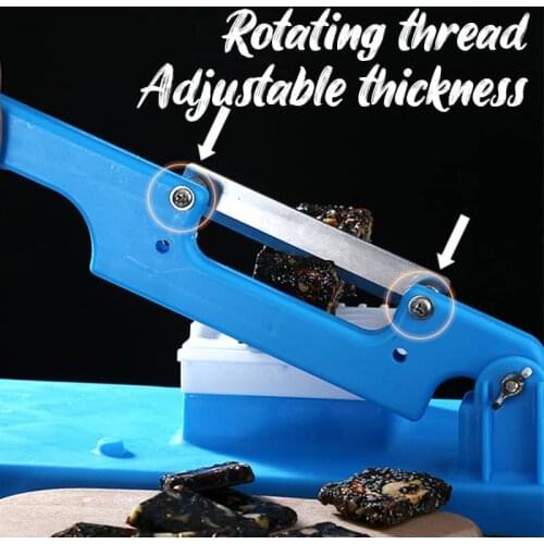 Multifunctional Table Slicer Cutter Vegetable Cutting Machine Portable Alloy Steel Adjustable Kitchen Meat Potato Slicing Supply