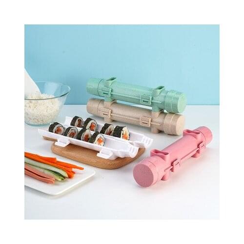 Sushi Quick Maker Set Machine Rice Mold Bazooka Roller Kit Vegetable Meat Rolling Tool DIY Kitchen Tools Gadgets Accessories
