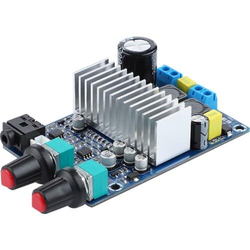 AIYIMA TPA3116 Subwoofer Amplifier Board 100W High Power Power Amplifier Support Bass Output Digital Audio Amplifiers 12-24V