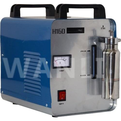 H160 Flame Polishing Machine 220V/300W Single Gun Polishing Machine 75L/H Crystal Acrylic Polishing Tool