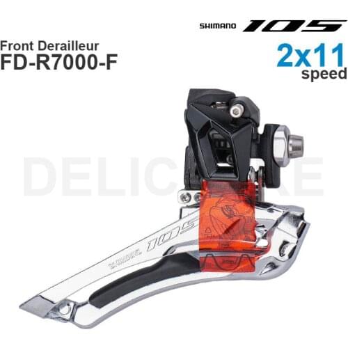 SHIMANO 105 R7000 2x11v - Front Derailleur - Brazed-On Mount - Road bike - 2x11-speed Genuine parts
