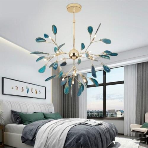 Nordic modern LED chandelier living room bedroom restaurant decorative pendant lamp lighting YHJ021301