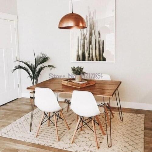 Nordic chair solid wood dining chair lounge chair creative desk chair modern minimalist household makeup back stool