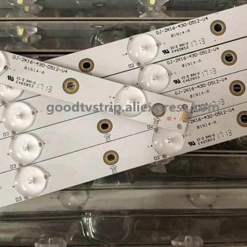 LED Backlight 12 Lamp strip For P hilips 43"TV LB43014 V0_00 TPT430U3 EQLSJA.G 43PUS6501 43PUS6101 43PUS6201 43PUS7202 43PUH6101