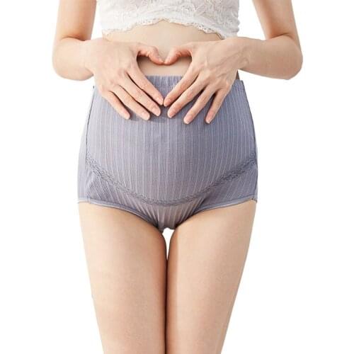 Maternity Underwear Panties Soft High Waist Pregnancy Briefs For Pregnant Women Panties Clothes Comfortable Lingerie Plus Size