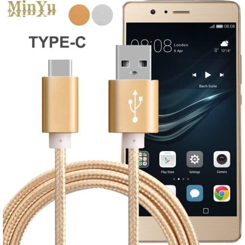 USB Type C Data Sync & Fast Charge Cable for Huawei P9 / P9 Plus / Honor 8 Honor V8 Note 8 Original USB Cable 3.1 Type-C