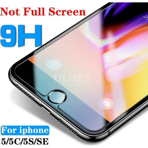 9H Screen Protector Glass on Applephone 5 5C 5S SE Tempered Film Sheet film for iphone5 5 s c se2020 Protective Glass 2.5D Armor