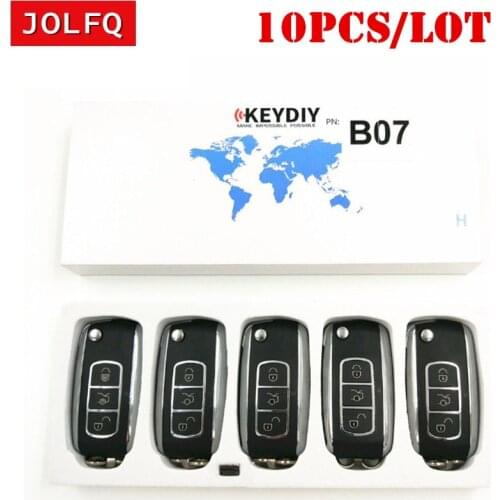 10pcs/Lot KD B07 For KD900/KD900+/URG200 Key Programmer B Series Remote Control KDB07 Remote car key
