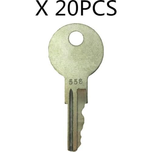 20 Pcs 556 Key For Ford New Holland Gradall Hyster Lull Yale Forklift Ignition Keys PK556