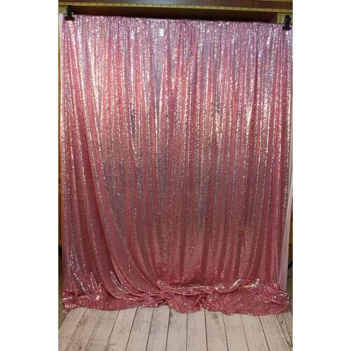 250x250cm Pink Beautiful Photo Backdrop Spark Newborn Photography Background For Ceremony Baby Birthday And Party Custom Size