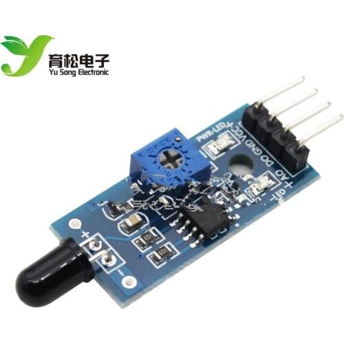 4-pin flame sensor module fire source detection module infrared receiver module