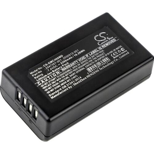Cameron Sino 2200mah battery for GE MAC 400 MAC 600 MAC C3 2030912-001 2047357-001 batteries