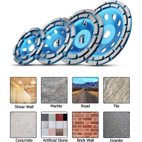 100/115/125 /180MM Diamond Grinding Disc Diamond Grinder Wheel Abrasives Concrete Tools Metalworking Cutting Wheels Cup Saw