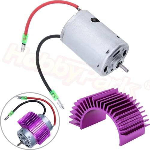 HobbyPark Aluminum Electric Engine Motor Heatsink Fins Cooling for RC 540 550 3650 Size Brushed Brushless RC Car Accessories