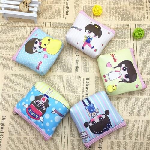 Free ship!1lot=12pc!Classic cartoon girl coin purse / key bag / Cosmetic pencil Bag/ cute coin mini wallet/children storage bag