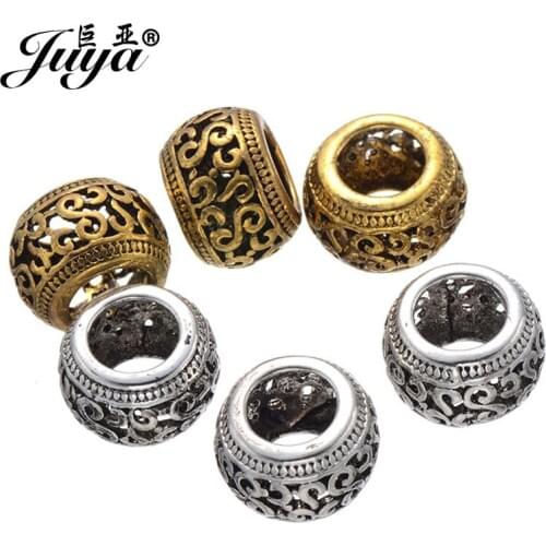 Wholesale 20pcs/lot Fashion Big Hole Zinc Alloy European Beads for Needlework DIY Handmade Beads Jewelry Making Findings AQ0466