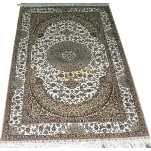 Carpet bedroom Hereke Silk Carpet Oriental Knitted Floor Use Bedroom Carpet
