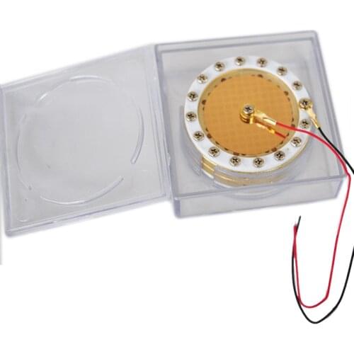 34mm Gold Microphone Capsule 24k Large Diaphragm Microphone Capsule for Condenser Microphone