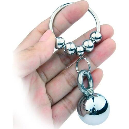 Metal Cock Ring Delay Loop BDSM Bondage Stainless Steel Penis Ring Sex Toys For Man Rings Penis Exercise Device