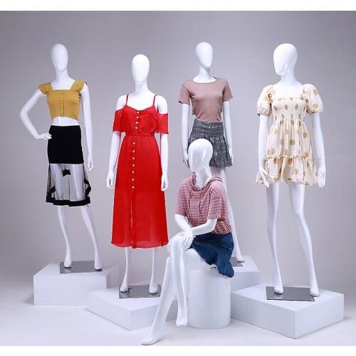 Models Womens Clothing Store Women Mannequin Window Display Korean Version Matte