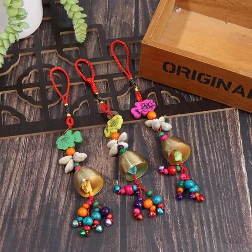 Copper Shell Windchimes Style Alloy Bell Yard Garden Outdoor Living Feng Shui Wind Chimes For Home Decor