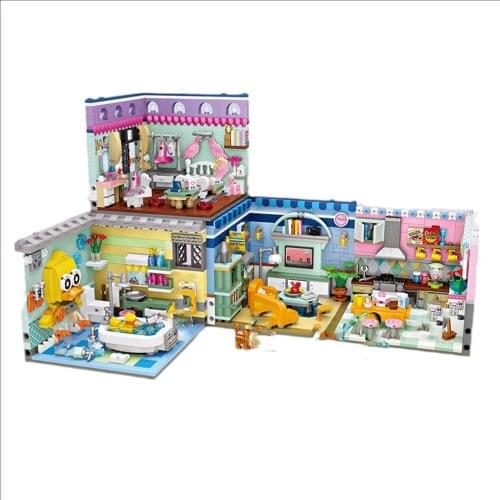 LOZ Mini Particles Home Scene Living Room Kitchen Bedroom Bathroom Princess Insert Building Blocks Educational Toys For Children