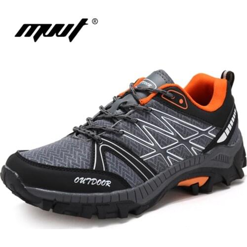 Plus Size Autumn Mesh Men Hiking Shoes Outdoor Wear-resisting Rubber Men Sneakers Spot Shoes Men Footwear