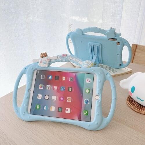 Silicone tablet Case for Ipad Mini 3 4 5 Air 2 3 4 10.5 10 9 for 10 2 7th 8th 9 7 Pro 11 2018 2020 shockproof Portable Cover