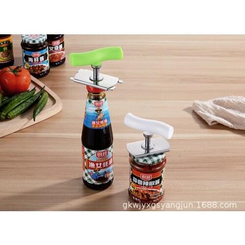 Stainless steel labor-saving screw cap artifact can opener glass can opener artifact bottle opener screw cap opener