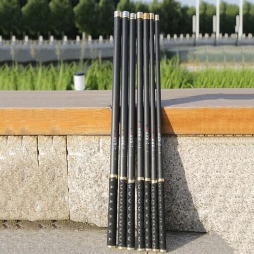 Fishing Rod Hand Rod Ultra Light Super Hard Carbon Fishing Rod 28 Tuning 3.6m 4.5m 6.3m 8m 10m Carp Fishing Rod Feeder fishing