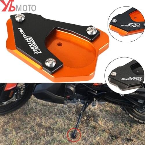 Newest Kickstand Foot Side Stand Enlarger pad For KTM 790 1290 1050 1090 1190 1290 Adventure R S T 2018 2019 2020