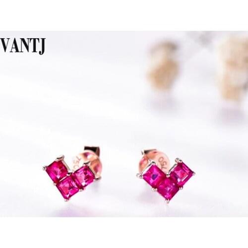 VANTJ Women's Gold Earrings
