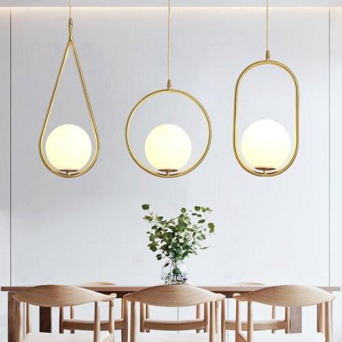 Vintage iron glass ball chandelier ceiling chandelier lighting cocina accesorio lustres lampes suspendues bedroom